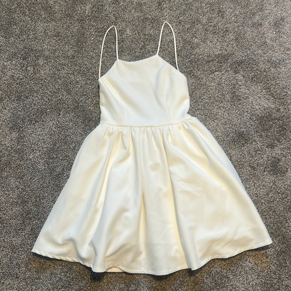 Small White LuLus Dress